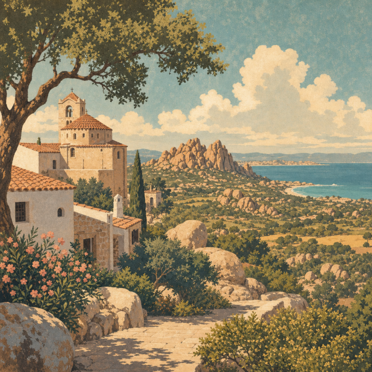 Illustration of Arzachena e la Gallura: guida esclusiva al meraviglioso territorio