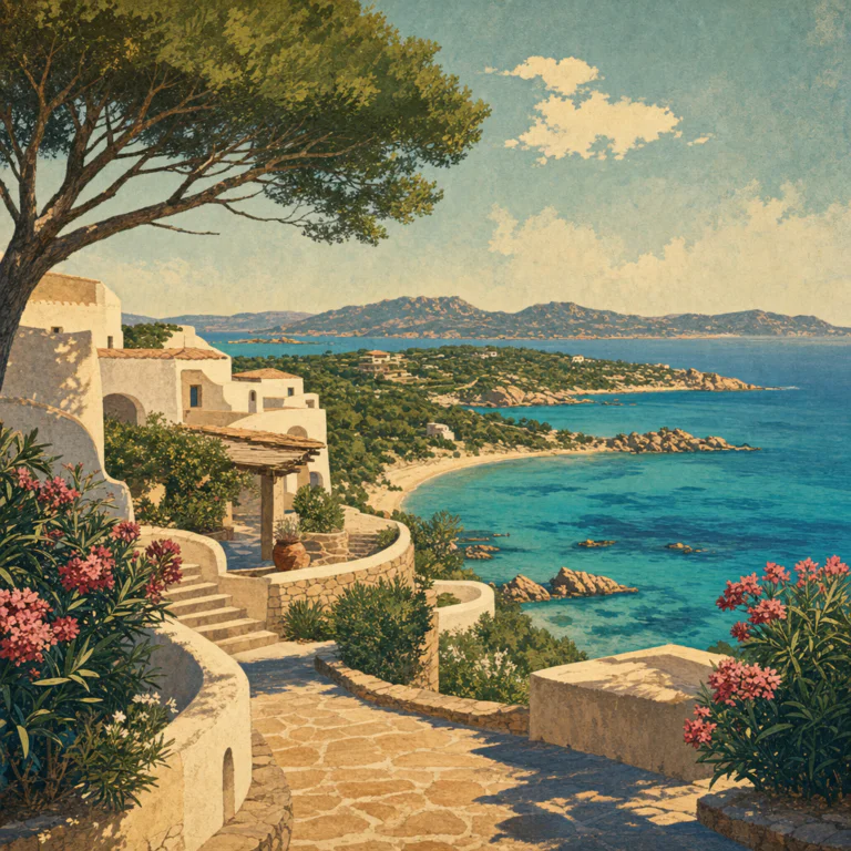 Illustration of Baja Sardinia: guida esclusiva alla splendida identità della costa