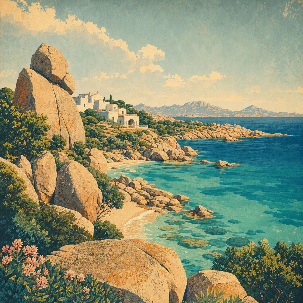 Geologia Costa Smeralda: granito, mare e paesaggio costiero