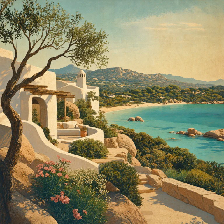 Romazzino Costa Smeralda: architettura e paesaggio costiero