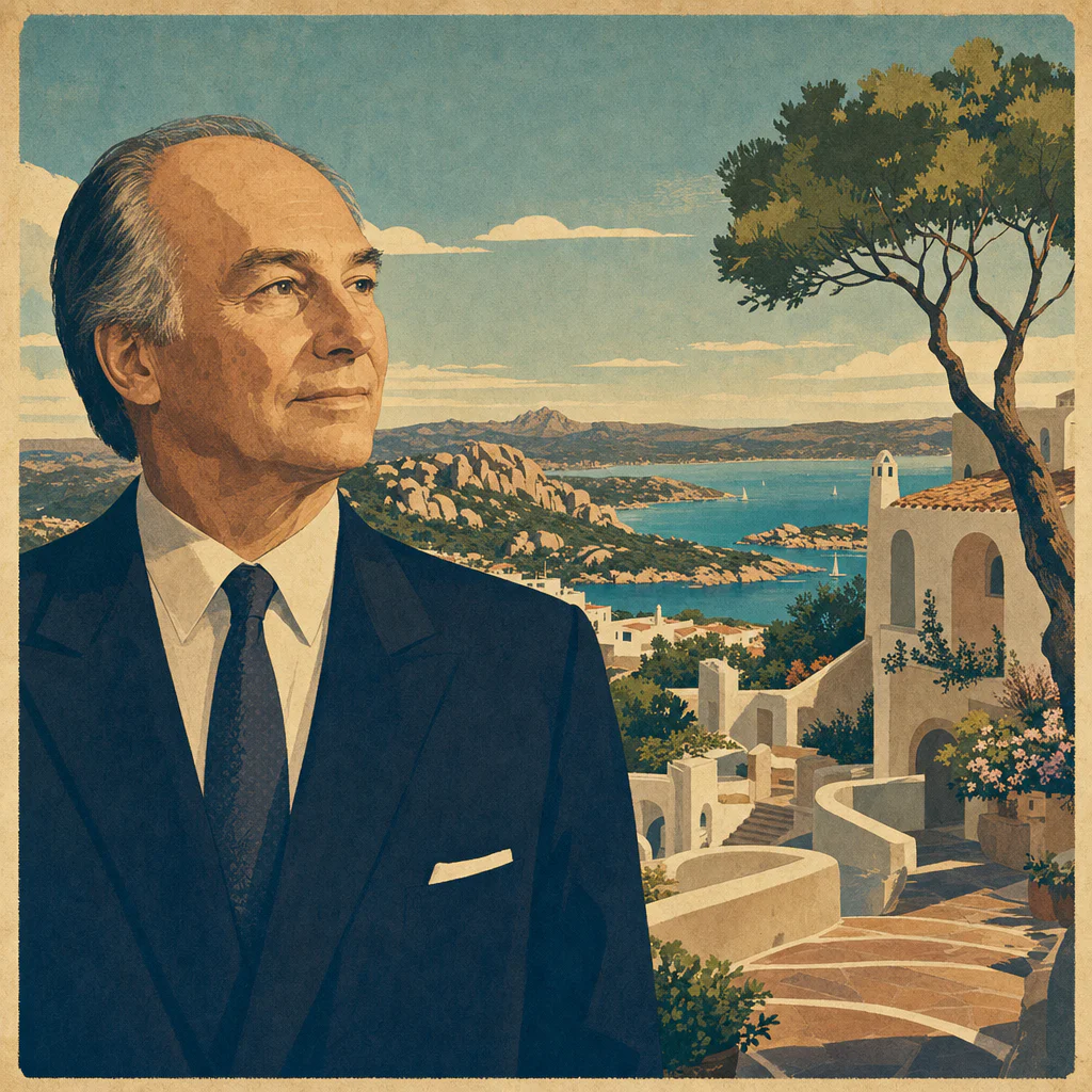 Illustration of Karim Aga Khan IV: biografia essenziale e imperdibile della Costa Smeralda