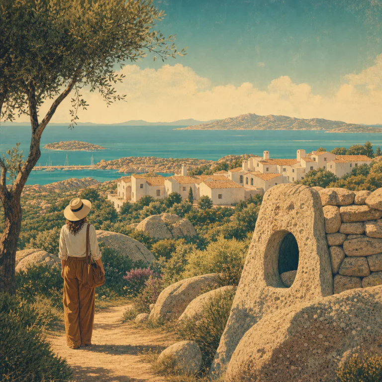 Illustration of L’incontro con la Sardegna: Esclusivo racconto dell’incredibile scoperta in Gallura