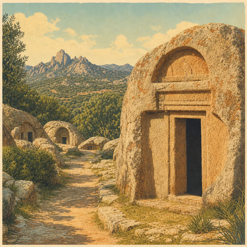Illustration of Necropoli di Li Muri: straordinaria e imperdibile guida alle origini di Arzachena