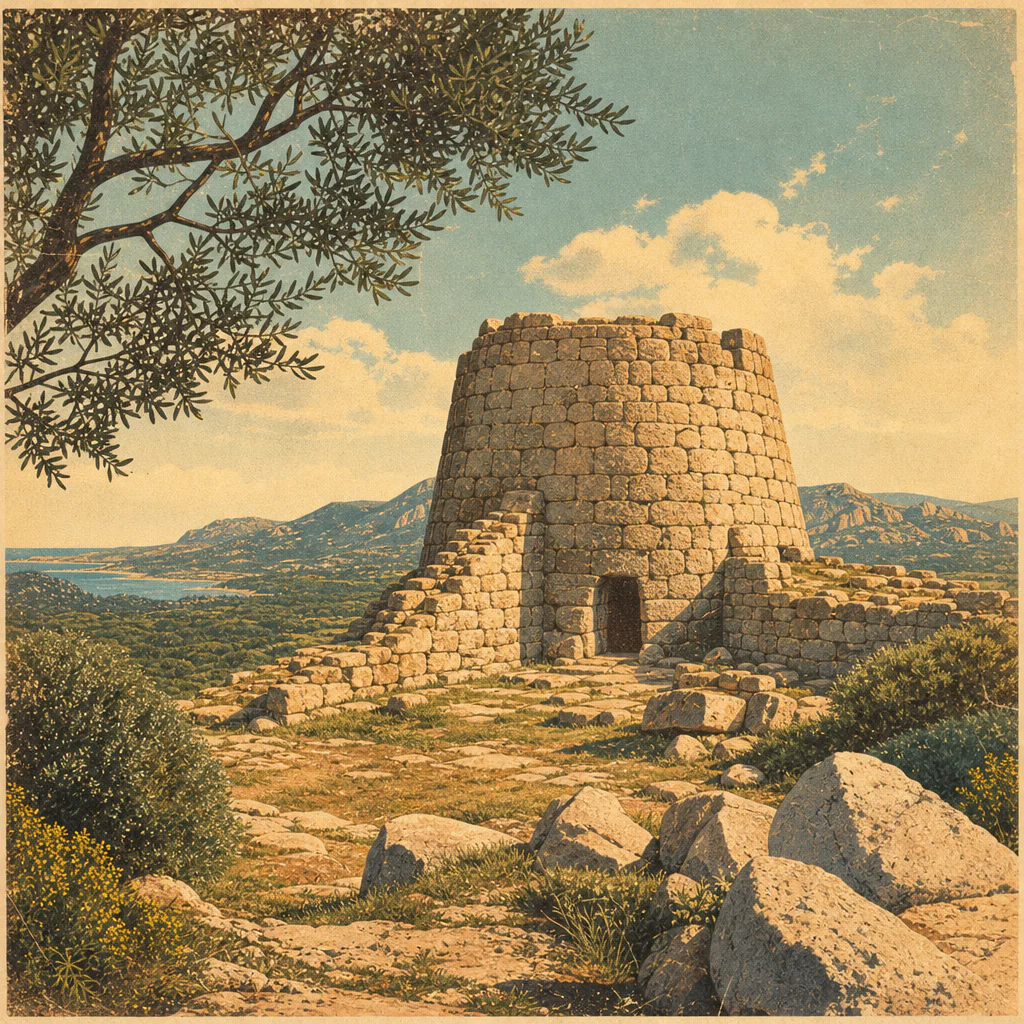Illustration of Nuraghe Albucciu: guida esclusiva al magnifico sito di Arzachena