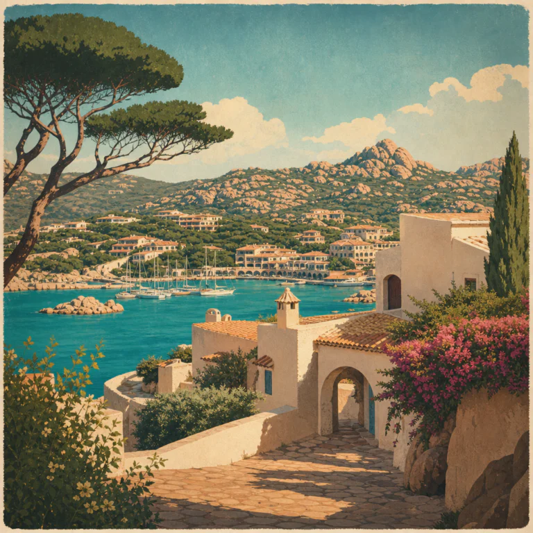 Illustration of Porto Cervo e Arzachena: guida esclusiva e utile per turisti