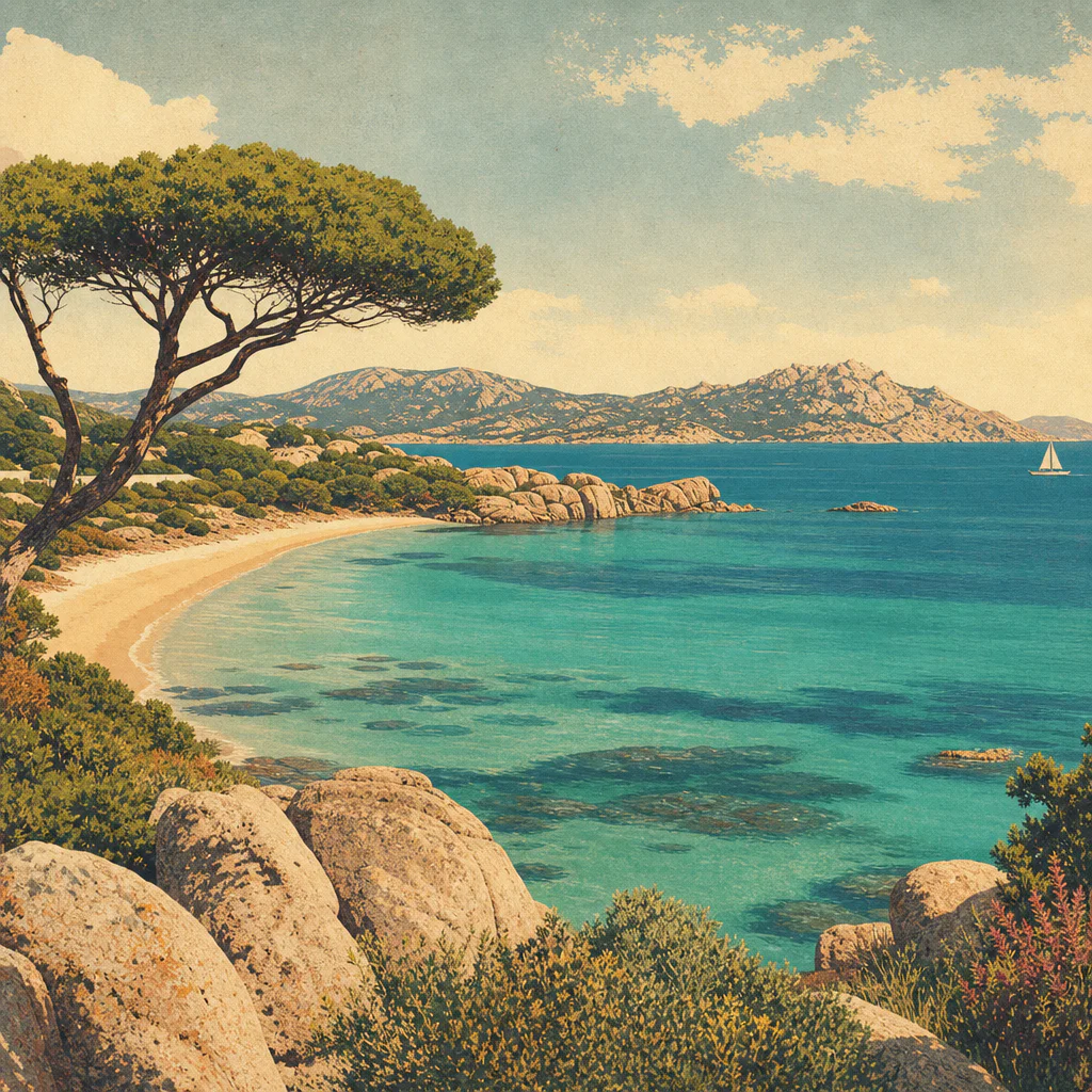 Illustration of Spiagge di Arzachena: guida esclusiva ai migliori paesaggi costieri